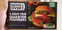 2 Meat Free Quarter Pounders