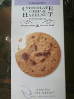 Biscuits aux pépites de chocolat et aux noisettes sans gluten