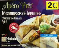 16 samossas de légumes