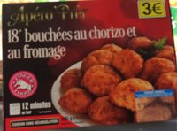 Bouchees chorizo fromage