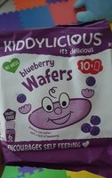 Blueberry wafers