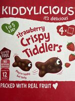 Strawberry crispy tiddlers