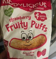 Strawberry fruity puffs