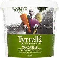 Hand Cooked English Crisps Veg Crisps