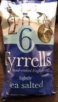 Chips lightly sea salted