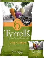 Veg Crisps 6 x