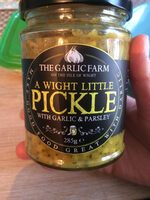 A Wight Little Pickle Garlic Parsley