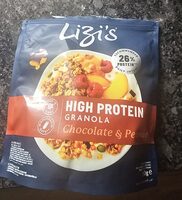 Lizi's High Protein Granola - Chocolate And Peanut