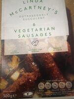 Vegetarian sausages