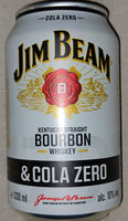 Kentucky Straight Bourbon Whiskey & Cola Zero