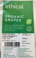 Ethical food co organic grapes