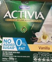 Activia 0% Fat Vanilla Yogur