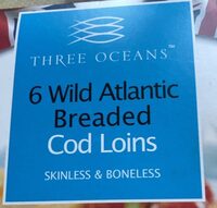 Wild Atlantic Breaded Cod Loins