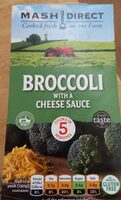 Broccoli with a cheese sauce