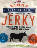 Extra tender and soft Jerky British BBQ