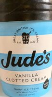 Jude's vanilla clotted cream ice cream