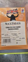 Corn fed free range chicken wings