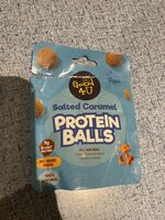 Salted caramel protein balls