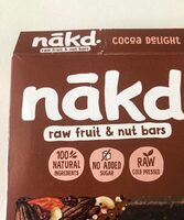 Raw fruit & nut bar