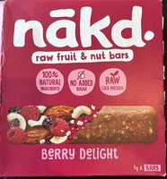 Dried Fruit & Nut Bars With Natural Flavouring