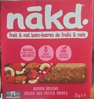Berry Delight Fruit & But Bar