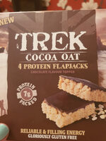 4 Cocoa Oat Protein Flapjacks