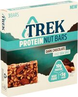 Protein nut bars Dark chocolate and sea salt