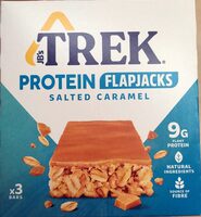 Protein flapjacks salted caramel