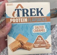 Trek protein flapjacks