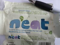 Blueberry & chia seeds fruit bar
