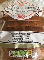 Traditional wheat & rye sourdough bread