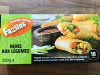 Nems aux légumes