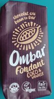 Ombar fondant coco et vanille