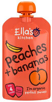 Peaches + bananas