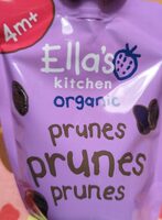 Organic prunes