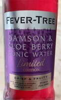 Damson and Sloe Berry tonic water