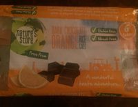 Dark chocolate & orange rice cakes