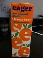 Eager orange juice