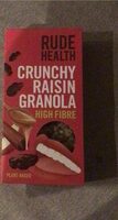 Crunchy Raisin Granola