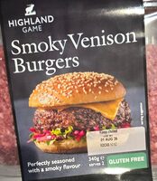 Smoky Venison Burgers
