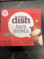 Pasta bolognaise child ready meal