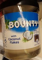 Bountyaufstrich with Coconut Flakes