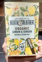 Organic Lemon & Ginger Teabags