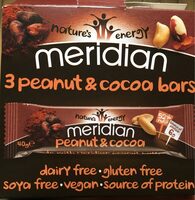 Peanut & cocoa bars