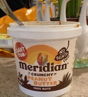 Meridian Crunchy Peanut Butter