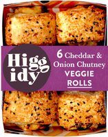Cheddar & Onion Chutney Rolls