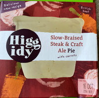 Slow braised steak & craft ale pie