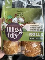 Hoisin Pulled Mushroom And Spring Onion Rolls
