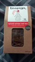 Spiced winter red tea