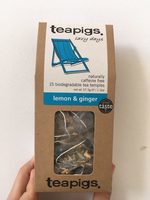 Teapigs lemon & ginger